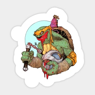 Turtle mikey Sticker